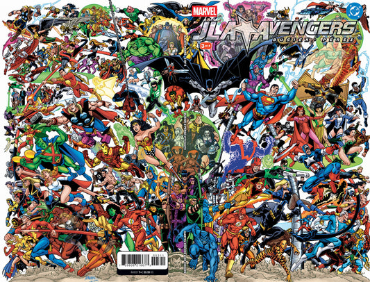 JLA/AVENGERS #3 FACSIMILE EDITION WRAPAROUND COVER (Pre-Order by 06/15/26 | Est. In-Store: 07/22/26 | Ships after release)