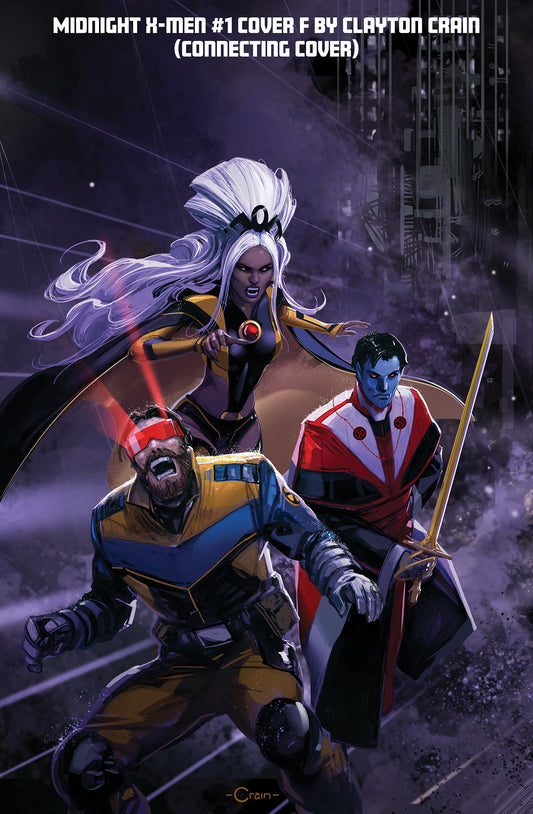 MIDNIGHT X-MEN #1 COVER F CLAYTON CRAIN 3-PART CONNECTING VARIANT (Pre-Order by 08/31/26 | Est. In-Store: 10/07/26 | Ships after release)