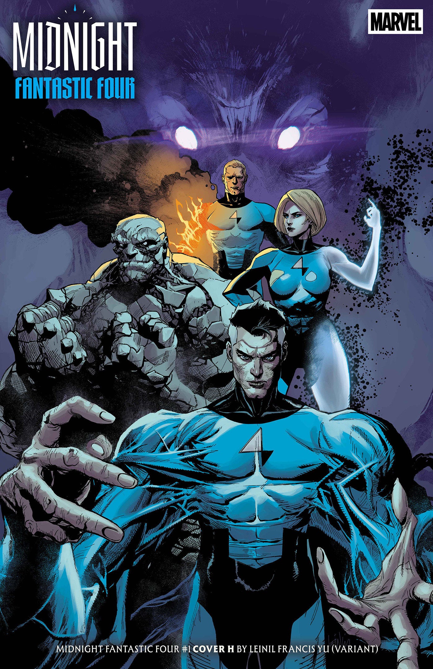 MIDNIGHT FANTASTIC FOUR #1 COVER H LEINIL YU VARIANT (Pre-Order by 08/31/26 | Est. In-Store: 10/07/26 | Ships after release)