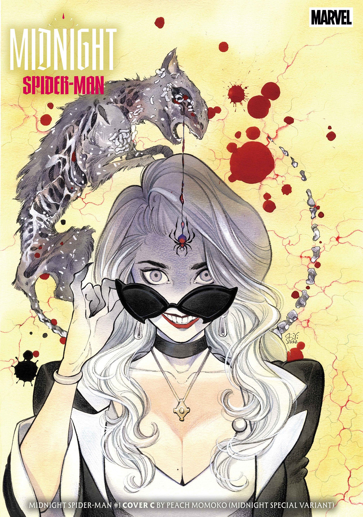 MIDNIGHT SPIDER-MAN #1 COVER C PEACH MOMOKO MIDNIGHT SPECIAL VARIANT (Pre-Order by 08/31/26 | Est. In-Store: 10/07/26 | Ships after release)