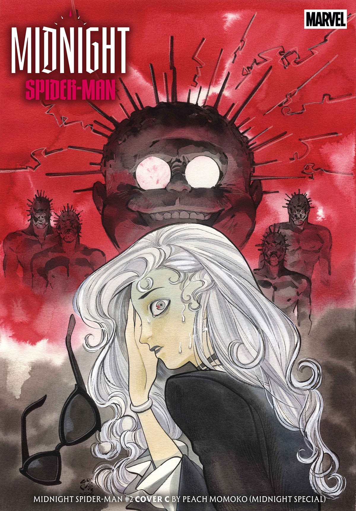 MIDNIGHT SPIDER-MAN #2 COVER C PEACH MOMOKO MIDNIGHT SPECIAL VARIANT (Pre-Order by 10/12/26 | Est. In-Store: 11/18/26 | Ships after release)