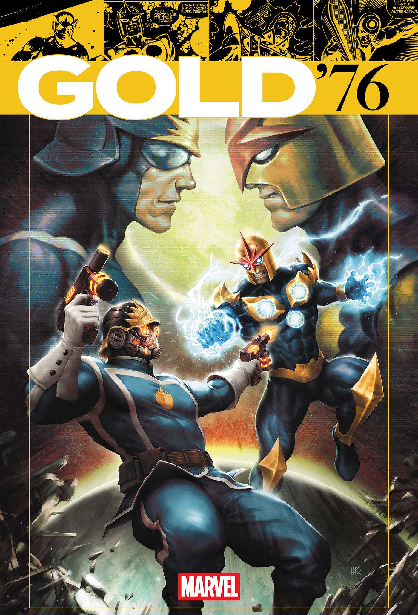 MARVEL GOLD '76 #1 KENDRICK LIM VARIANT (Pre-Order by 08/10/26 | Est. In-Store: 09/09/26 | Ships after release)