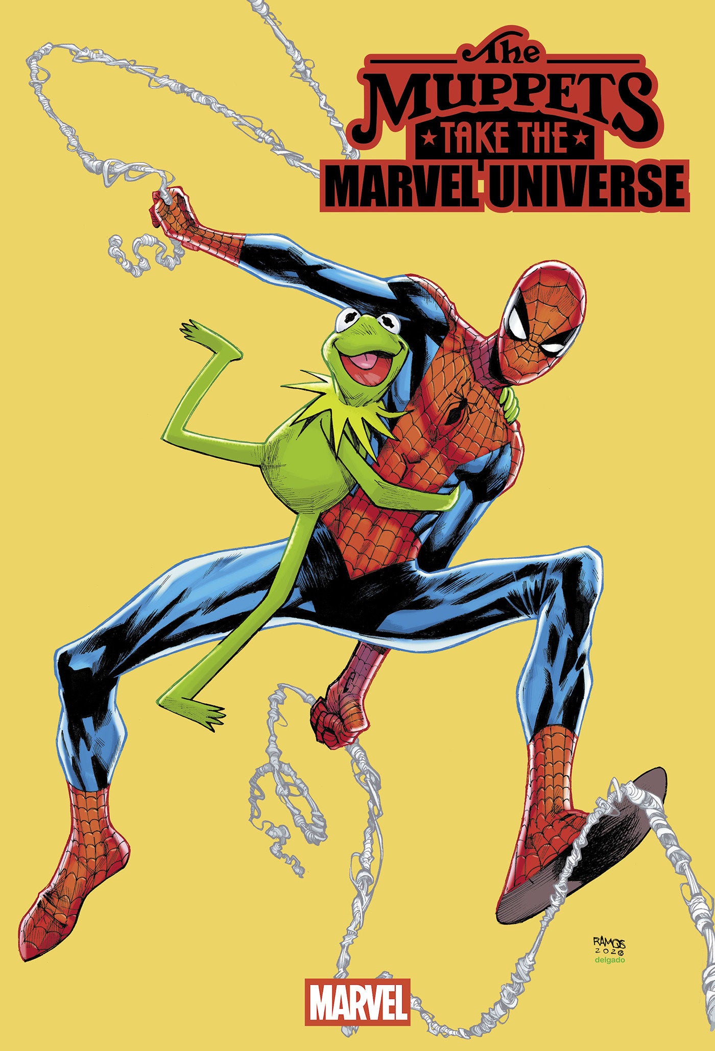MUPPETS TAKE THE MARVEL UNIVERSE #1 HUMBERTO RAMOS FOIL VARIANT (Pre-Order by 08/10/26 | Est. In-Store: 09/23/26 | Ships after release)