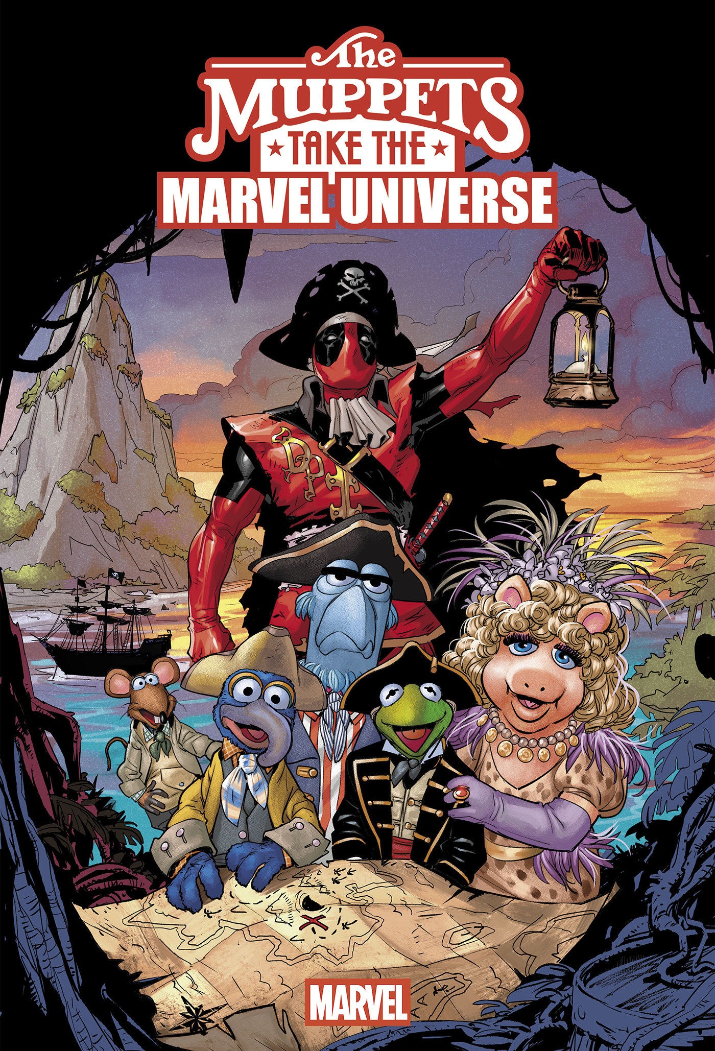 MUPPETS TAKE THE MARVEL UNIVERSE #1 MATTEO LOLLI MUPPET TREASURE ISLAND 30TH ANNIVERSARY VARIANT (Pre-Order by 08/10/26 | Est. In-Store: 09/23/26 | Ships after release)