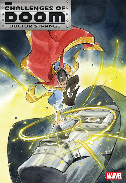CHALLENGES OF DOOM: DOCTOR STRANGE #1 PEACH MOMOKO VARIANT (Pre-Order by 10/05/26 | Est. In-Store: 11/04/26 | Ships after release)