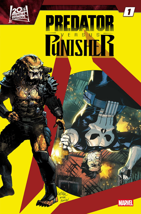 PREDATOR VS. PUNISHER #1 COVER B LEINIL YU HOMAGE VARIANT (Pre-Order by 09/21/26 | Est. In-Store: 11/11/26 | Ships after release)