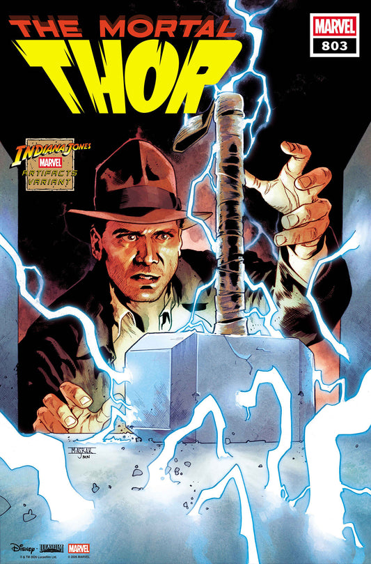 THOR #803 MAHMUD ASRAR INDIANA JONES MARVEL ARTIFACT VARIANT (Pre-Order by 10/19/26 | Est. In-Store: 11/25/26 | Ships after release)