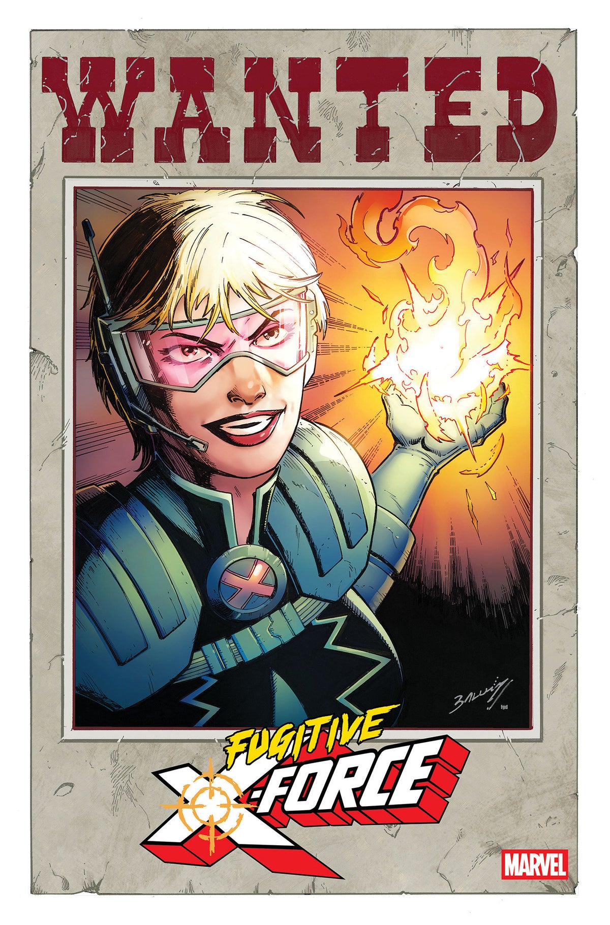 FUGITIVE X-FORCE #1 COVER B MARK BAGLEY WANTED VARIANT (Pre-Order by 11/02/26 | Est. In-Store: 12/09/26 | Ships after release)