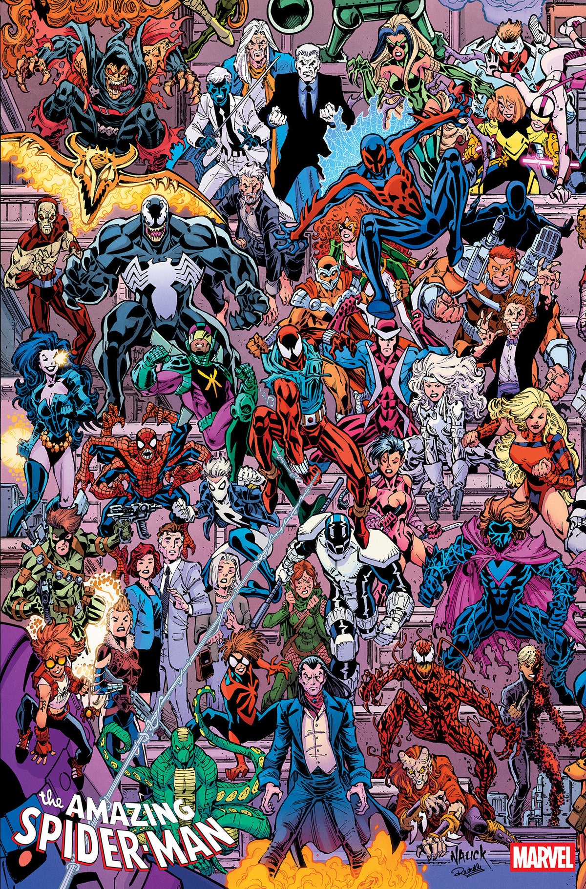 AMAZING SPIDER-MAN #1002 TODD NAUCK 4-PART CONNECTING LEGACY VARIANT (Pre-Order by 09/28/26 | Est. In-Store: 10/28/26 | Ships after release)