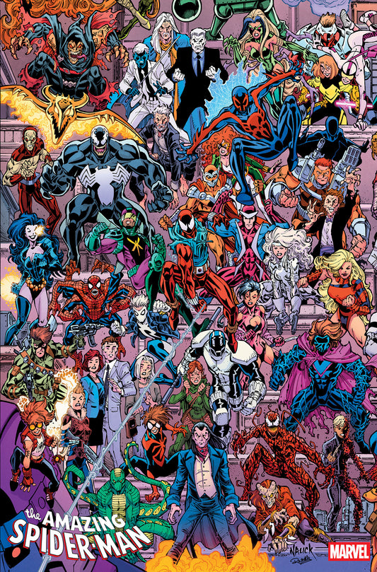 AMAZING SPIDER-MAN #1002 TODD NAUCK 4-PART CONNECTING LEGACY VARIANT (Pre-Order by 09/28/26 | Est. In-Store: 10/28/26 | Ships after release)