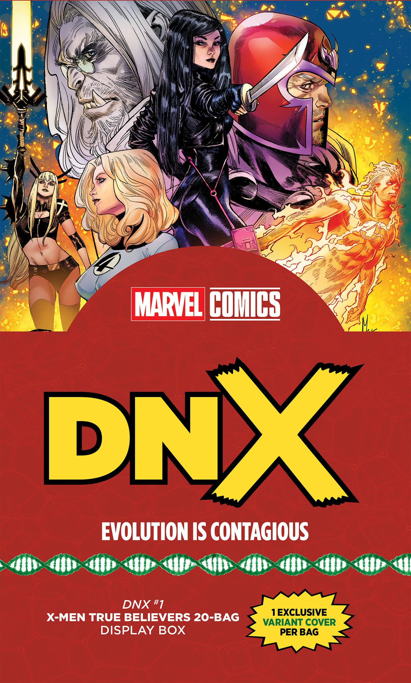 DNX #1 TRUE BELIEVERS 20-BAG DISPLAY BOX (Pre-Order by 06/22/26 | Est. In-Store: 09/02/26 | Ships after release)