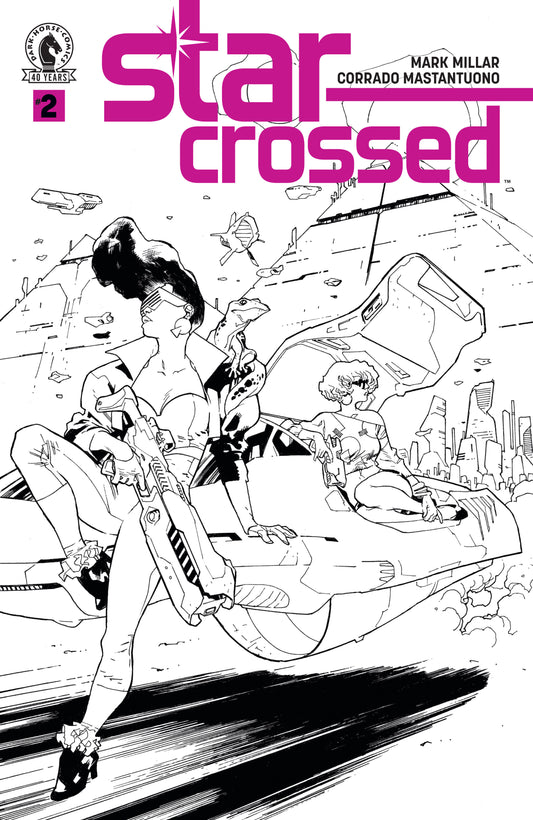 Star-Crossed #2 (CVR B) (B&W) (Stuart Immonen) (Pre-Order by 07/20/26 | Est. In-Store: 08/26/26 | Ships after release)