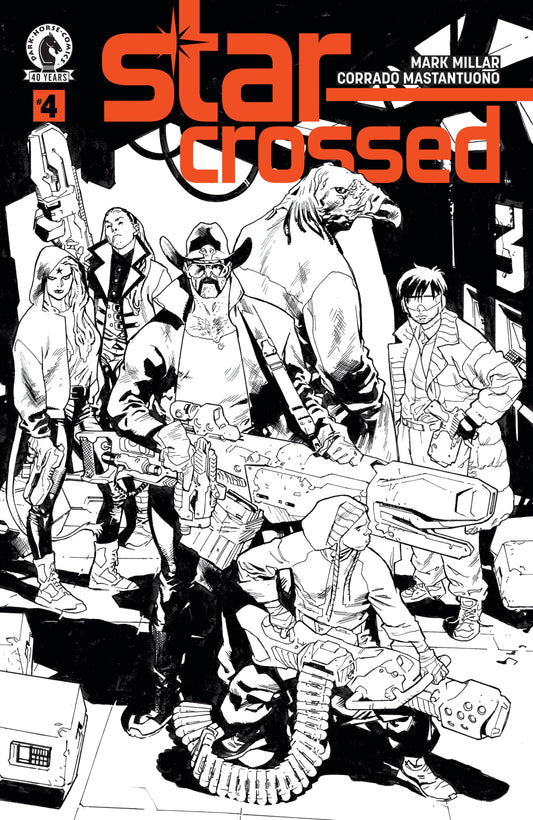Star-Crossed #4 (CVR B) (B&W) (Stuart Immonen) (Pre-Order by 10/19/26 | Est. In-Store: 12/09/26 | Ships after release)