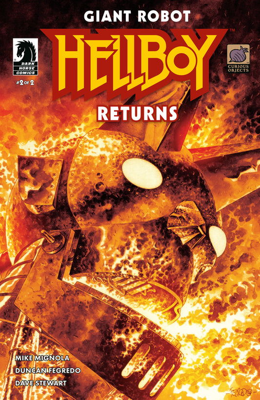Giant Robot Hellboy Returns #2 (CVR A) (Duncan Fegredo) (Pre-Order by 07/27/26 | Est. In-Store: 09/02/26 | Ships after release)