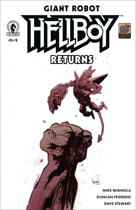Giant Robot Hellboy Returns #2 (CVR B) (James Harren) (Pre-Order by 07/27/26 | Est. In-Store: 09/02/26 | Ships after release)