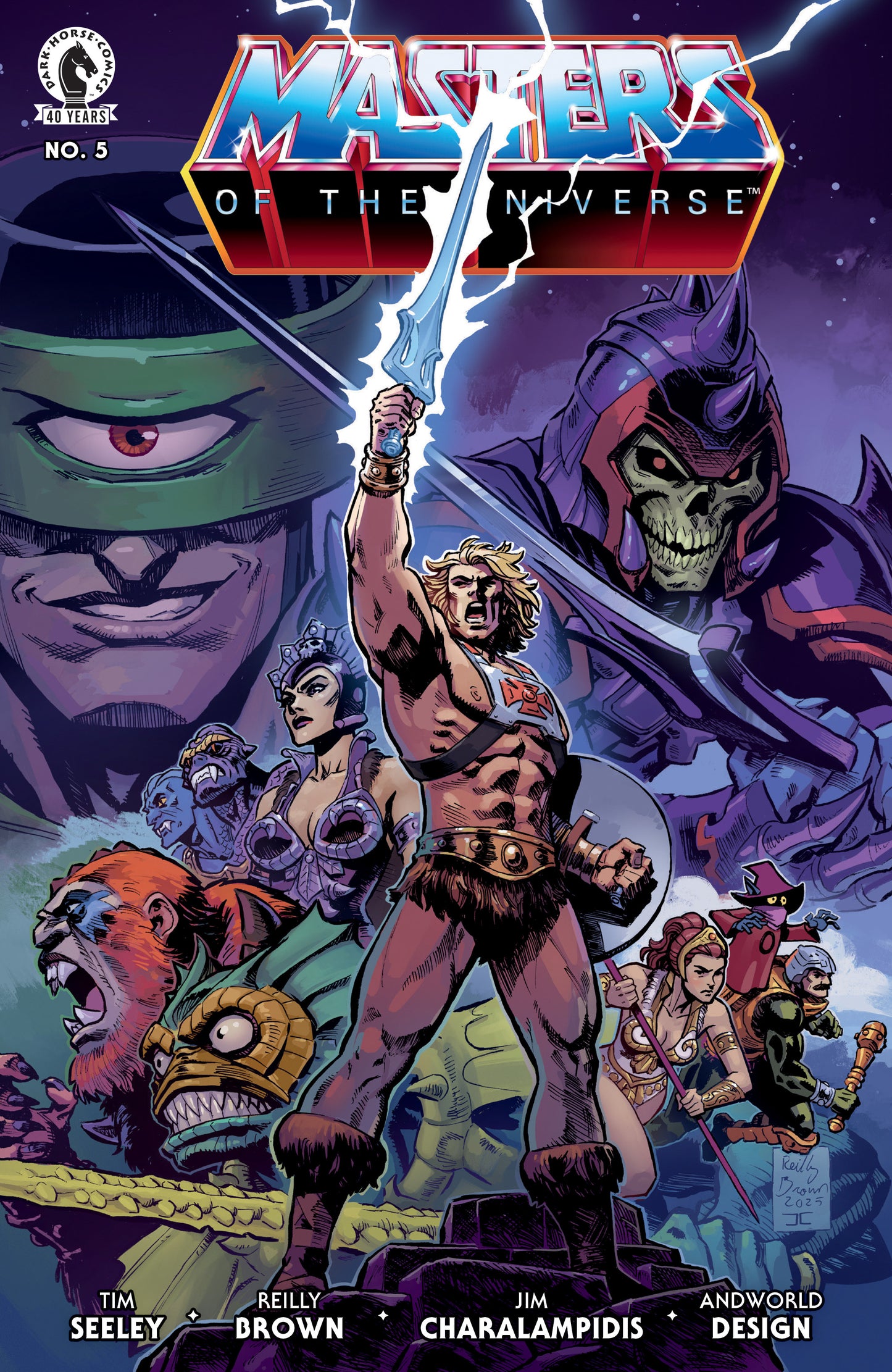 He-Man and the Masters of the Universe #5 (CVR A) (Reilly Brown) (Order By 03/02/26) (Estimated In Store By 03/25/26)