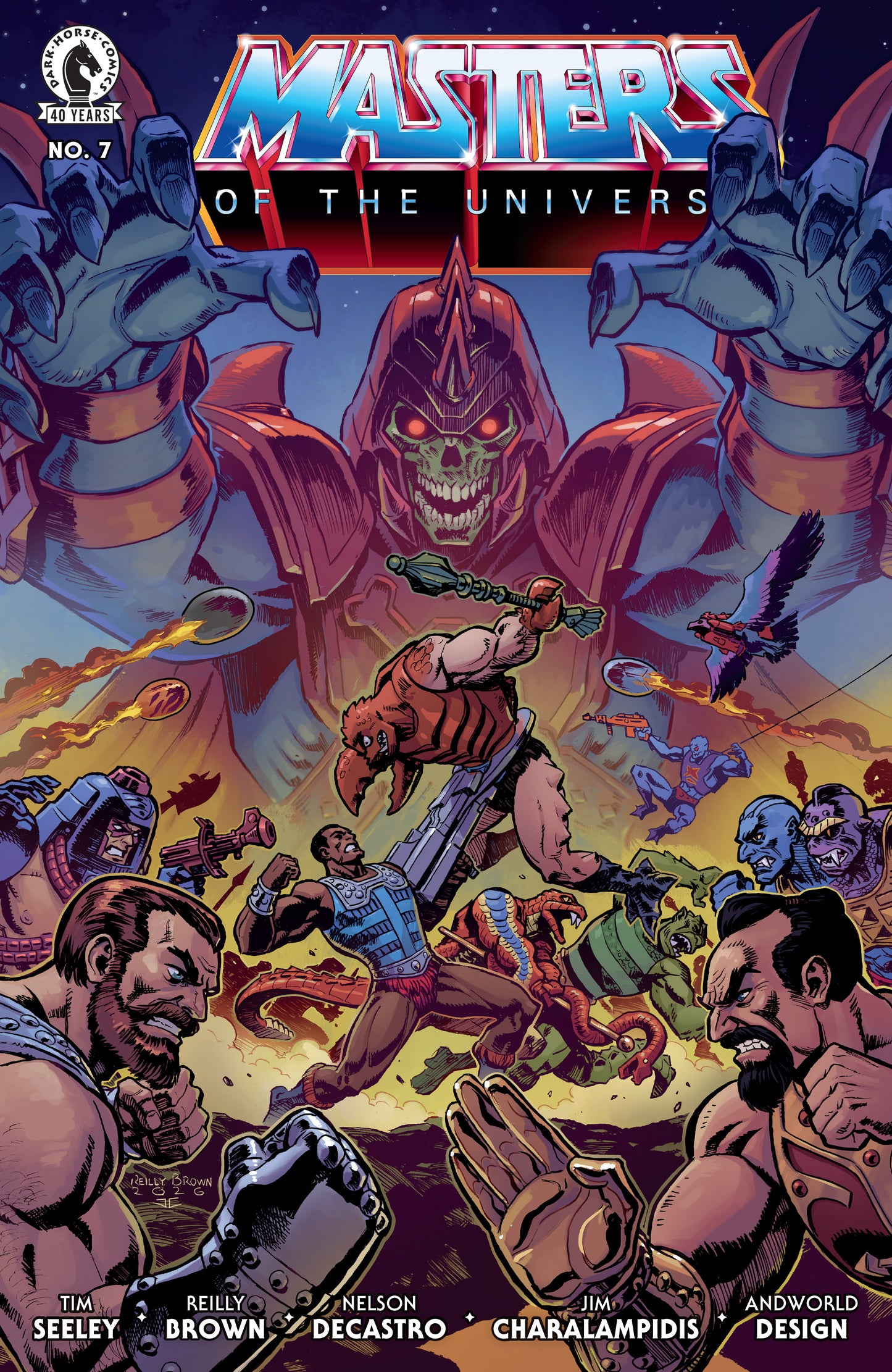 He-Man and the Masters of the Universe #7 (CVR A) (Reilly Brown) (Pre-Order by 09/07/26 | Est. In-Store: 10/14/26 | Ships after release)
