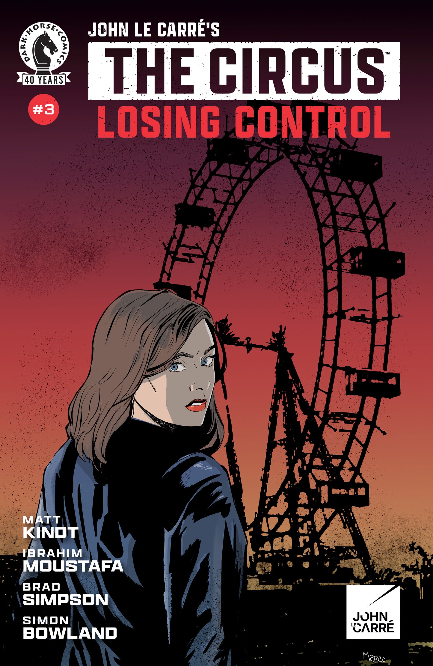 John le Carre's: The Circus--Losing Control #3 (CVR A) (Maro Finnegan) (Order By 02/09/26) (Estimated In Store By 03/04/26)