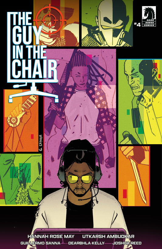 The Guy in the Chair #4 (CVR A) (Guillermo Sanna) (Order By 01/05/26) (Estimated In Store By 01/28/26)