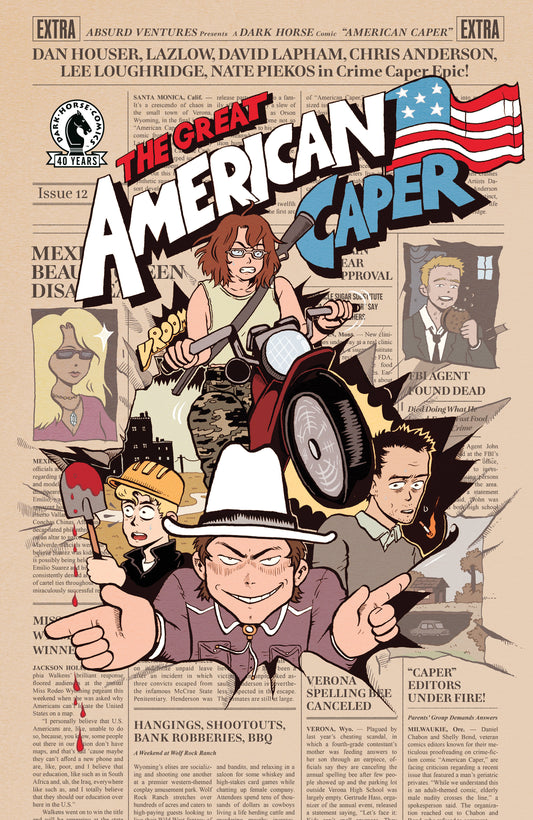 American Caper #12 (CVR C) (Caroline Cash) (Pre-Order by 10/05/26 | Est. In-Store: 11/11/26 | Ships after release)