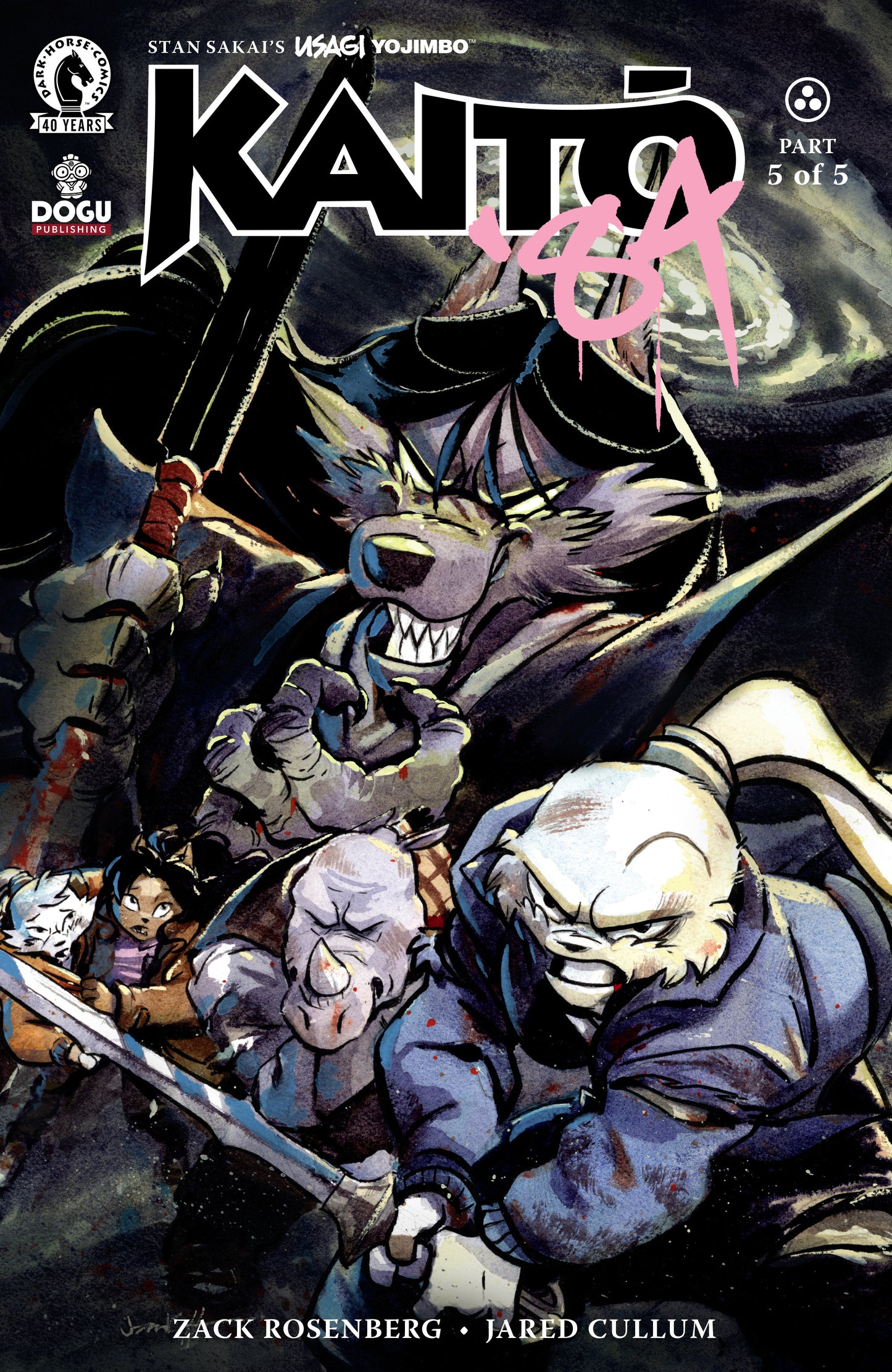 Usagi Yojimbo: Kaito '84 #5 (CVR A) (Jared Cullum) (Pre-Order by 06/29/26 | Est. In-Store: 07/22/26 | Ships after release)