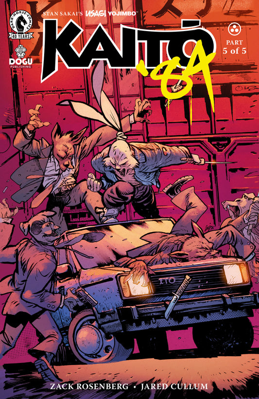 Usagi Yojimbo: Kaito '84 #5 (CVR C) (Daniel Warren Johnson) (Pre-Order by 06/29/26 | Est. In-Store: 07/22/26 | Ships after release)