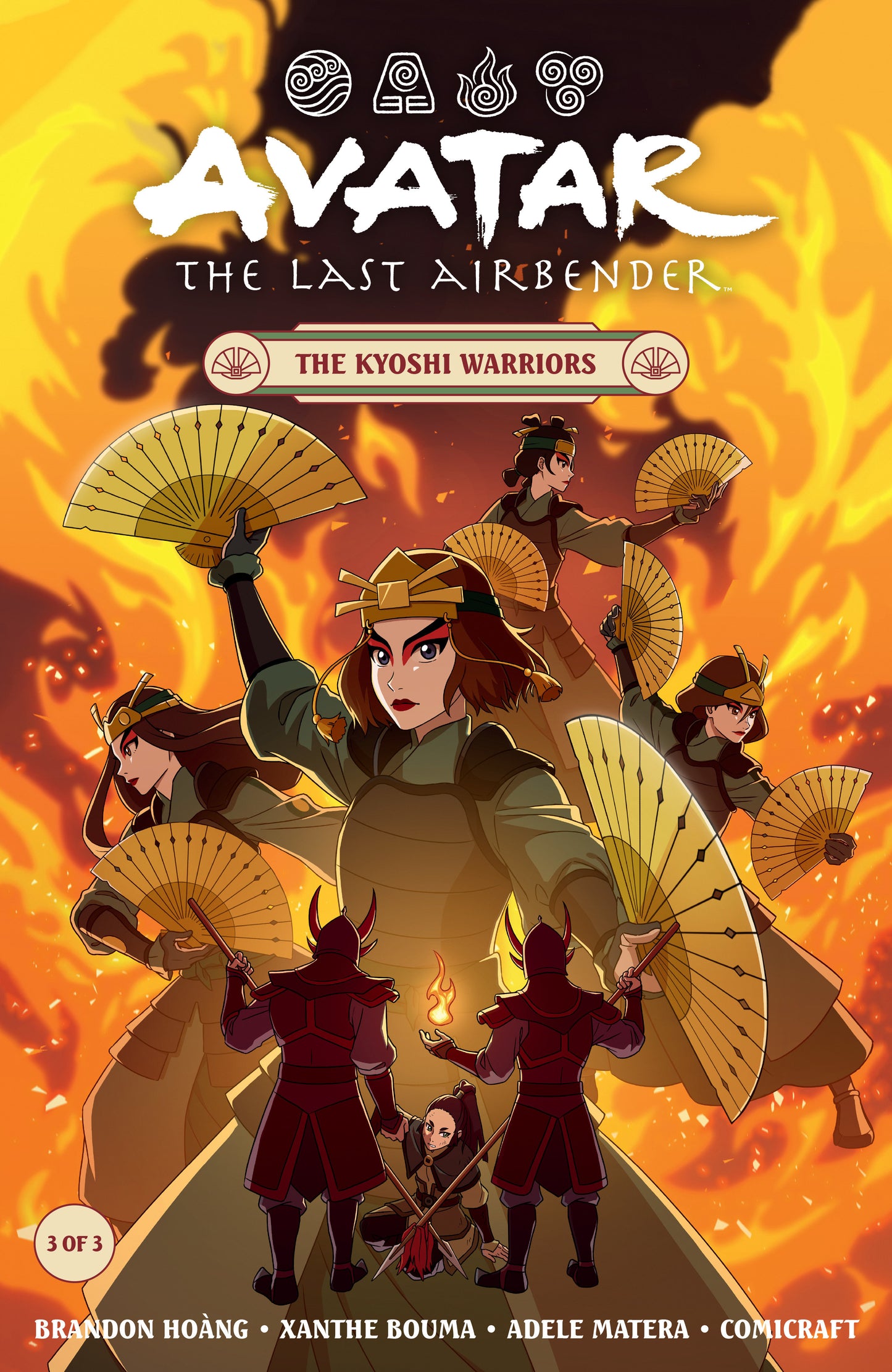 Avatar: The Last Airbender--The Kyoshi Warriors #3 (CVR A) (Danielle Weires) (Pre-Order by 06/22/26 | Est. In-Store: 07/15/26 | Ships after release)