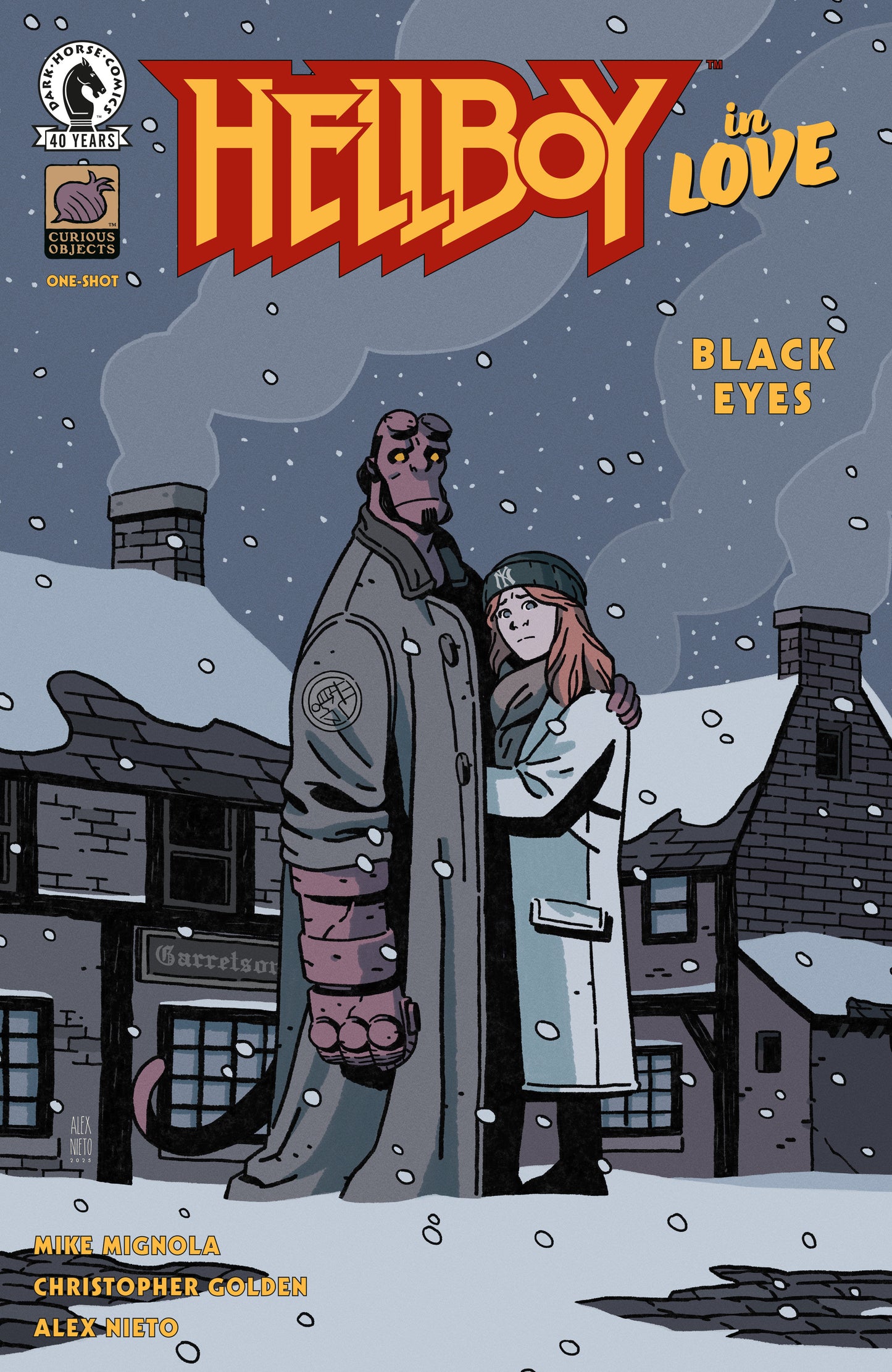 Hellboy in Love: Black Eyes one-shot (Alex Nieto) (Order By 03/23/26) (Estimated In Store By 04/29/26)