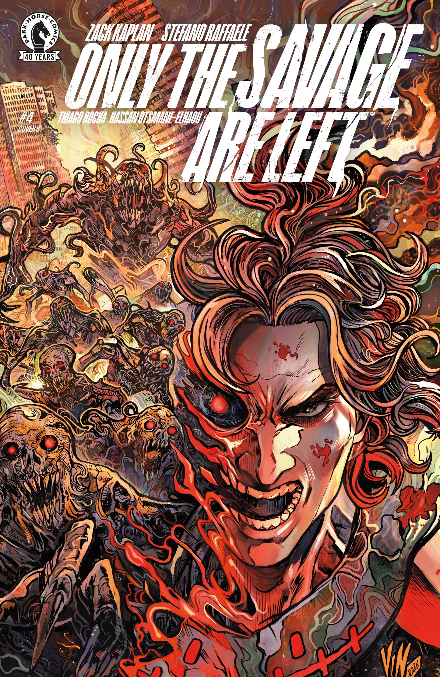 Only the Savage Are Left #4 (CVR B) (Vincenzo Riccardi) (Pre-Order by 08/24/26 | Est. In-Store: 09/30/26 | Ships after release)