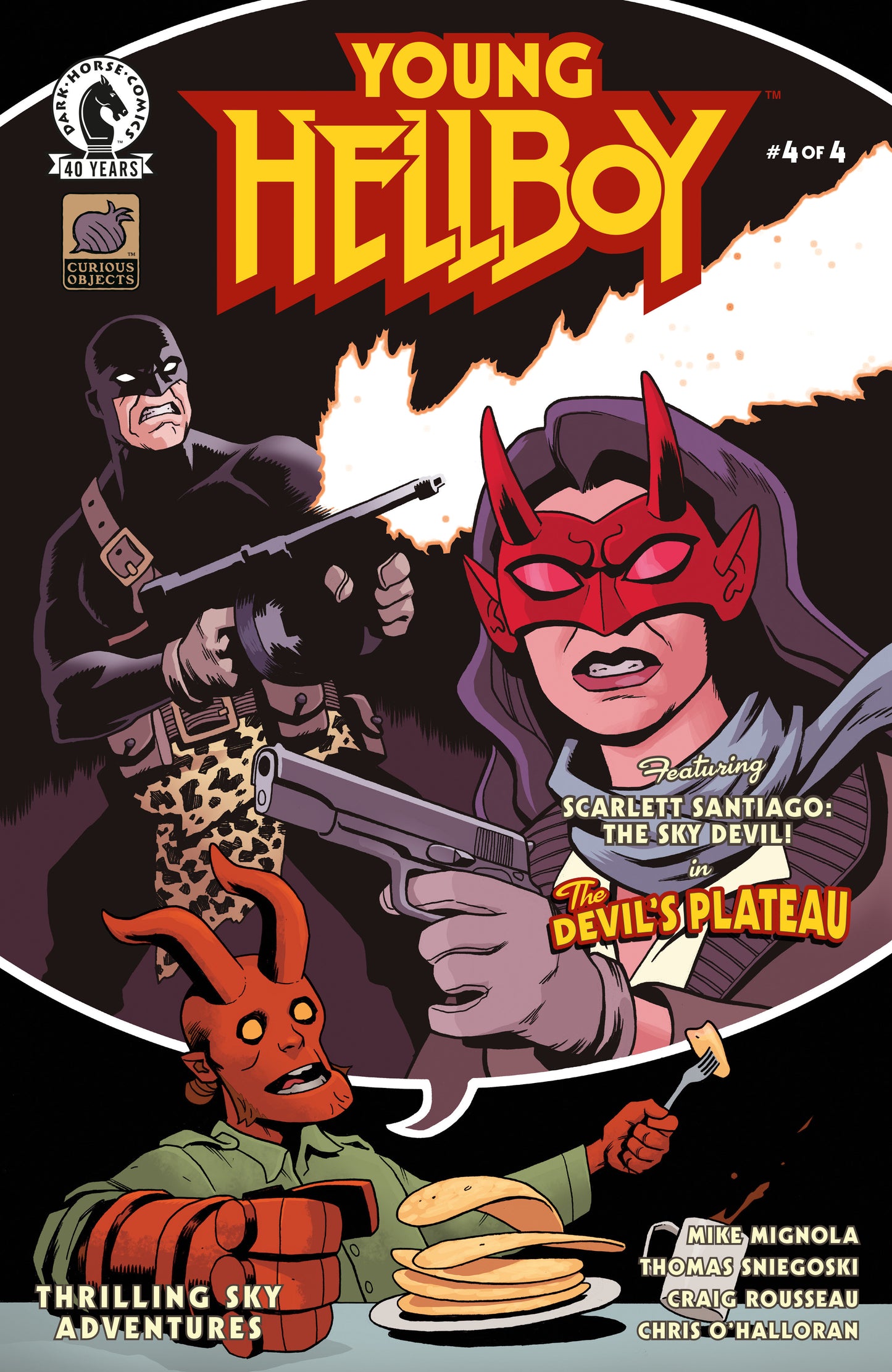 Young Hellboy: Thrilling Sky Adventures #4 (CVR B) (Ben Stenbeck) (Pre-Order by 08/10/26 | Est. In-Store: 09/16/26 | Ships after release)