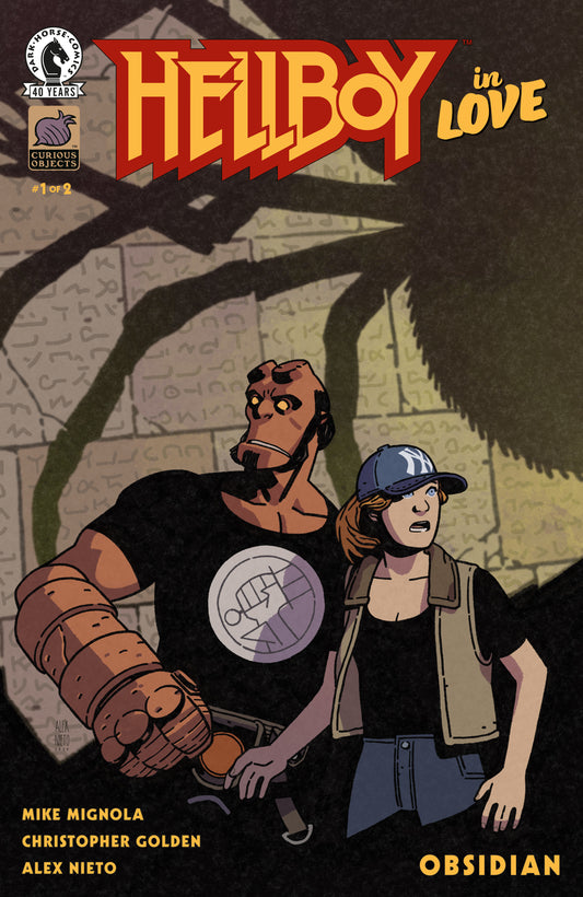 Hellboy in Love: Obsidian #1 (CVR A) (Alex Nieto) (Order By 05/11/26) (Estimated In Store By 06/17/26) (THIS ITEM IS A PRE-ORDER AND YOU WILL NOT RECEIVE IT UNTIL AFTER THE IN STORE DATE)