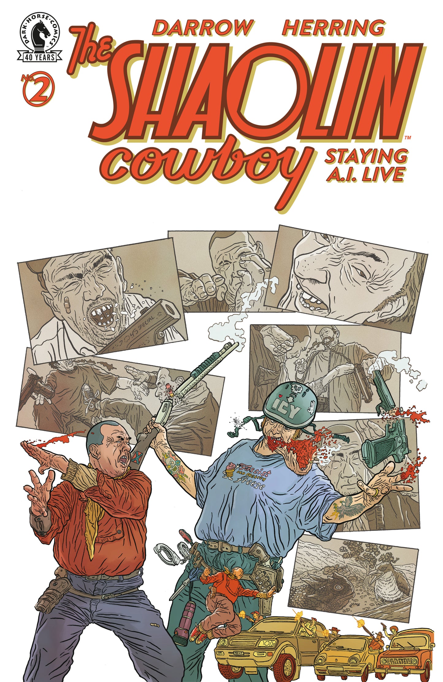 Shaolin Cowboy: Staying A.I.Live #2 (CVR A) (Geof Darrow) (Pre-Order by 07/06/26 | Est. In-Store: 08/12/26 | Ships after release)