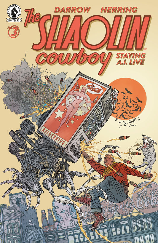 Shaolin Cowboy: Staying A.I.Live #3 (CVR A) (Geof Darrow) (Pre-Order by 08/17/26 | Est. In-Store: 09/16/26 | Ships after release)