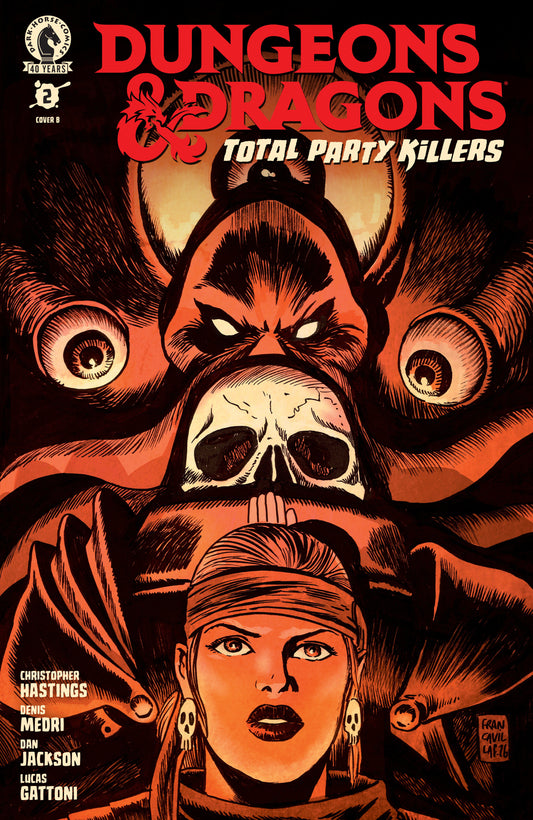 Dungeons & Dragons: Total Party Killers #2 (CVR B) (Francesco Francavilla)) (Pre-Order by 07/27/26 | Est. In-Store: 09/02/26 | Ships after release)