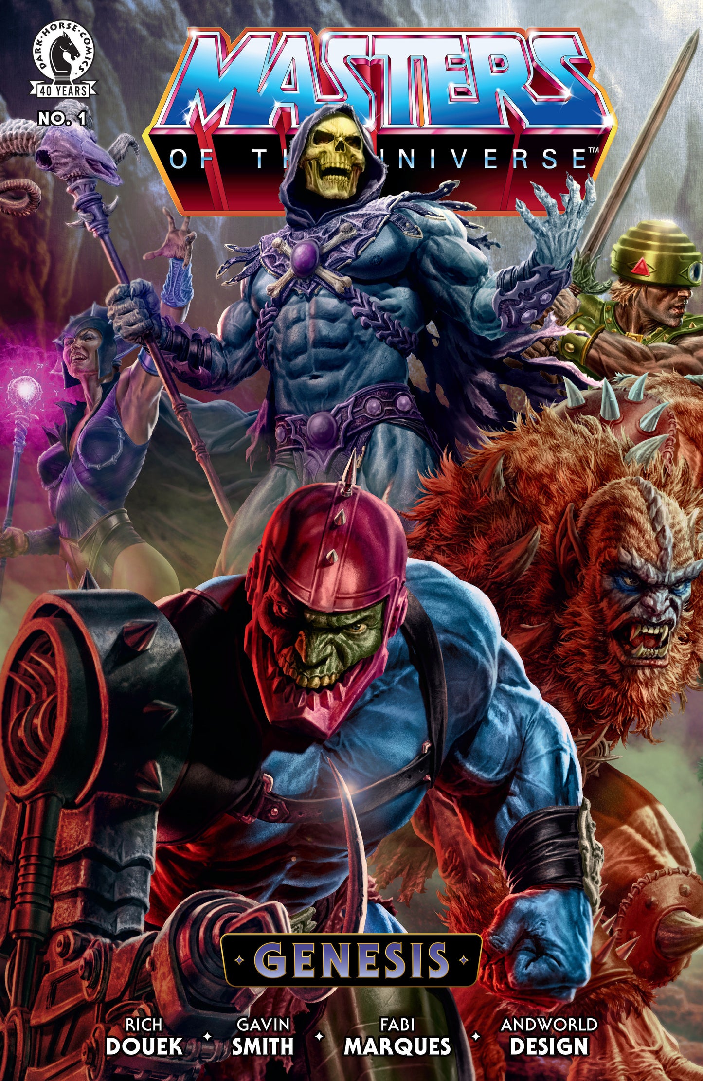 Masters of the Universe: Genesis #1 (CVR B) (Lee Bermejo) (Pre-Order by 06/29/26 | Est. In-Store: 08/05/26 | Ships after release)