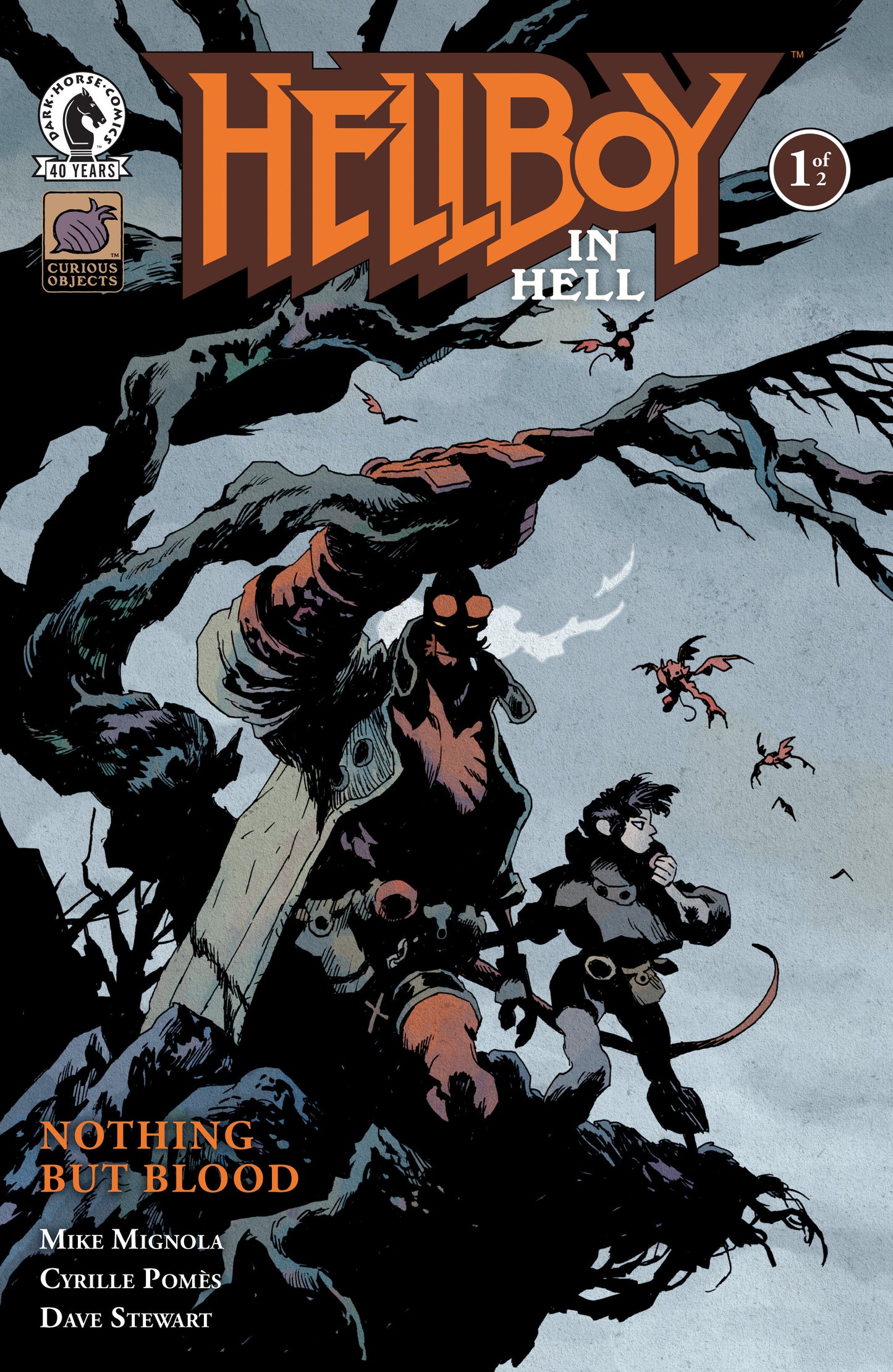Hellboy in Hell: Nothing But Blood #1 (CVR A) (Cyrille Pomes) (Pre-Order by 08/31/26 | Est. In-Store: 10/07/26 | Ships after release)