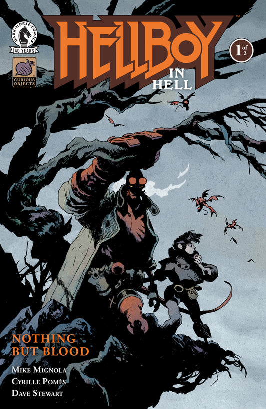 Hellboy in Hell: Nothing But Blood #1 (CVR A) (Cyrille Pomes) (Pre-Order by 08/31/26 | Est. In-Store: 10/07/26 | Ships after release)