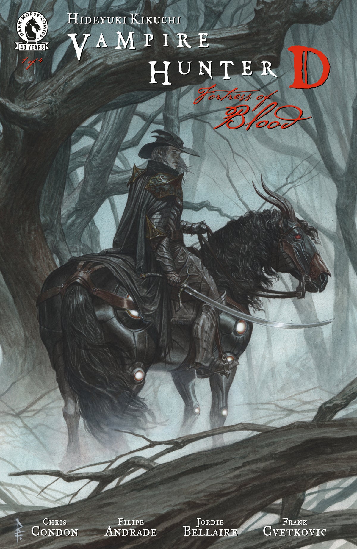 Vampire Hunter D: Fortress of Blood #1 (CVR B) (Riccardo Federici) (Pre-Order by 11/02/26 | Est. In-Store: 12/16/26 | Ships after release)