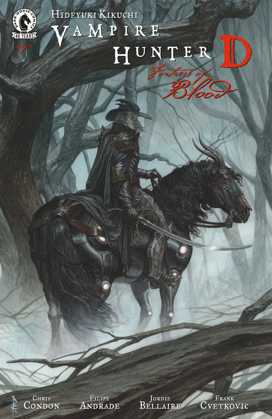 Vampire Hunter D: Fortress of Blood #1 (CVR B) (Riccardo Federici) (Pre-Order by 11/02/26 | Est. In-Store: 12/16/26 | Ships after release)
