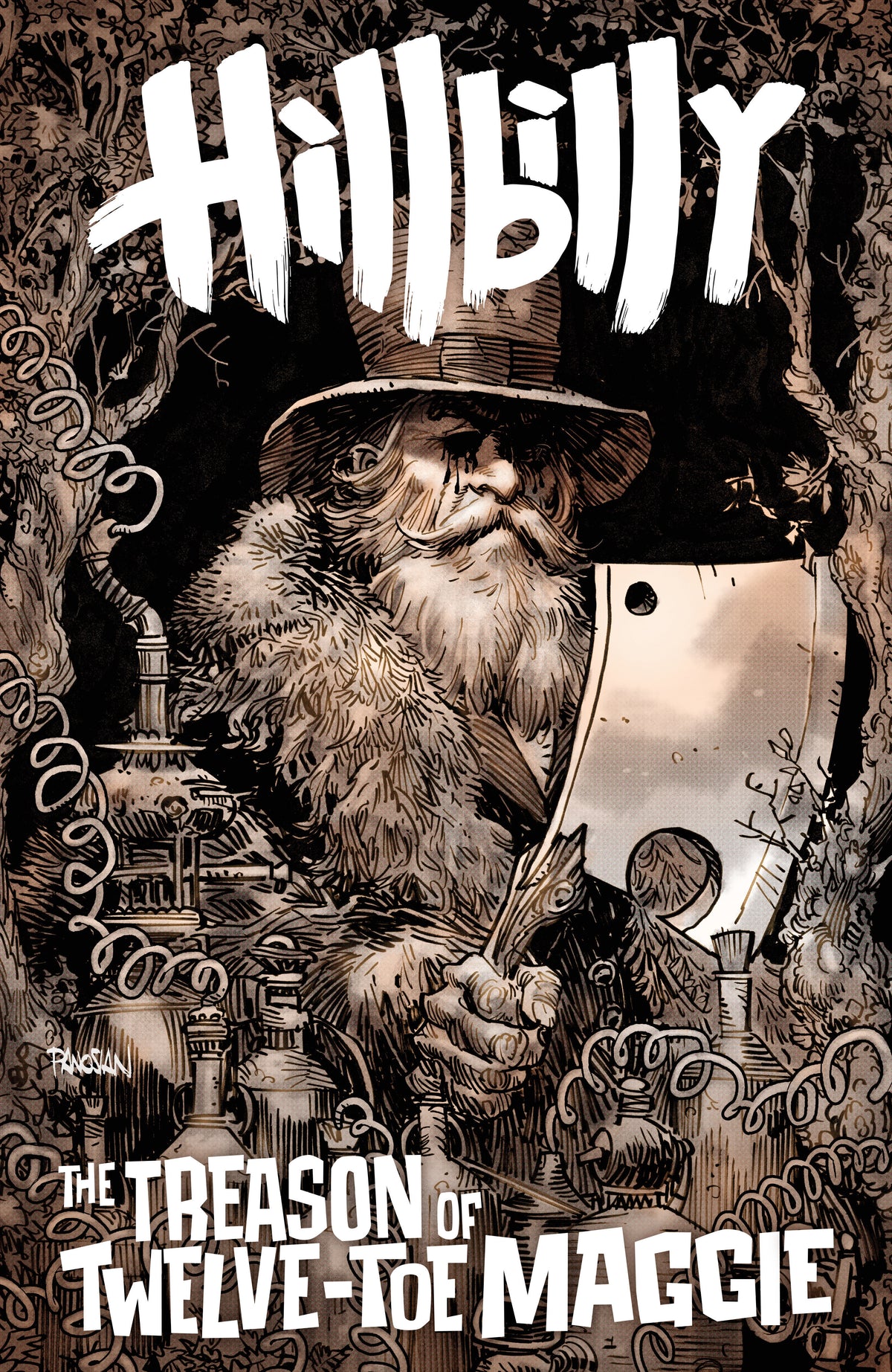 Hillbilly: The Treason of Twelve-Toe Maggie #2 (CVR B) (Dan Panosian) (Pre-Order by 10/05/26 | Est. In-Store: 11/11/26 | Ships after release)