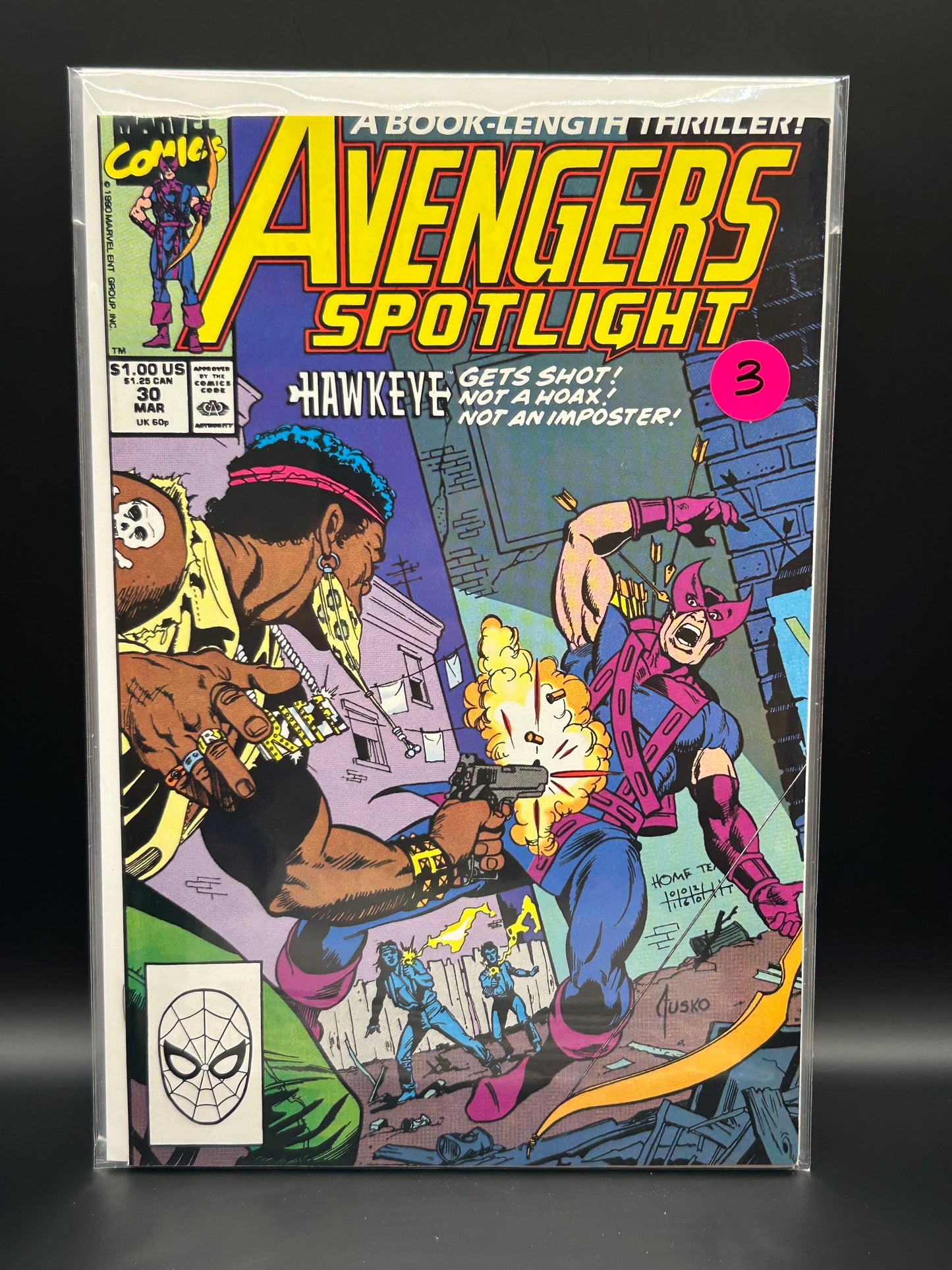 #21-40 Avengers Spotlight (1989 Marvel)