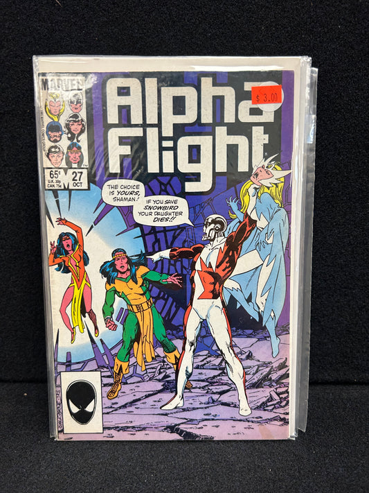 Alpha Flight #27 (1985)