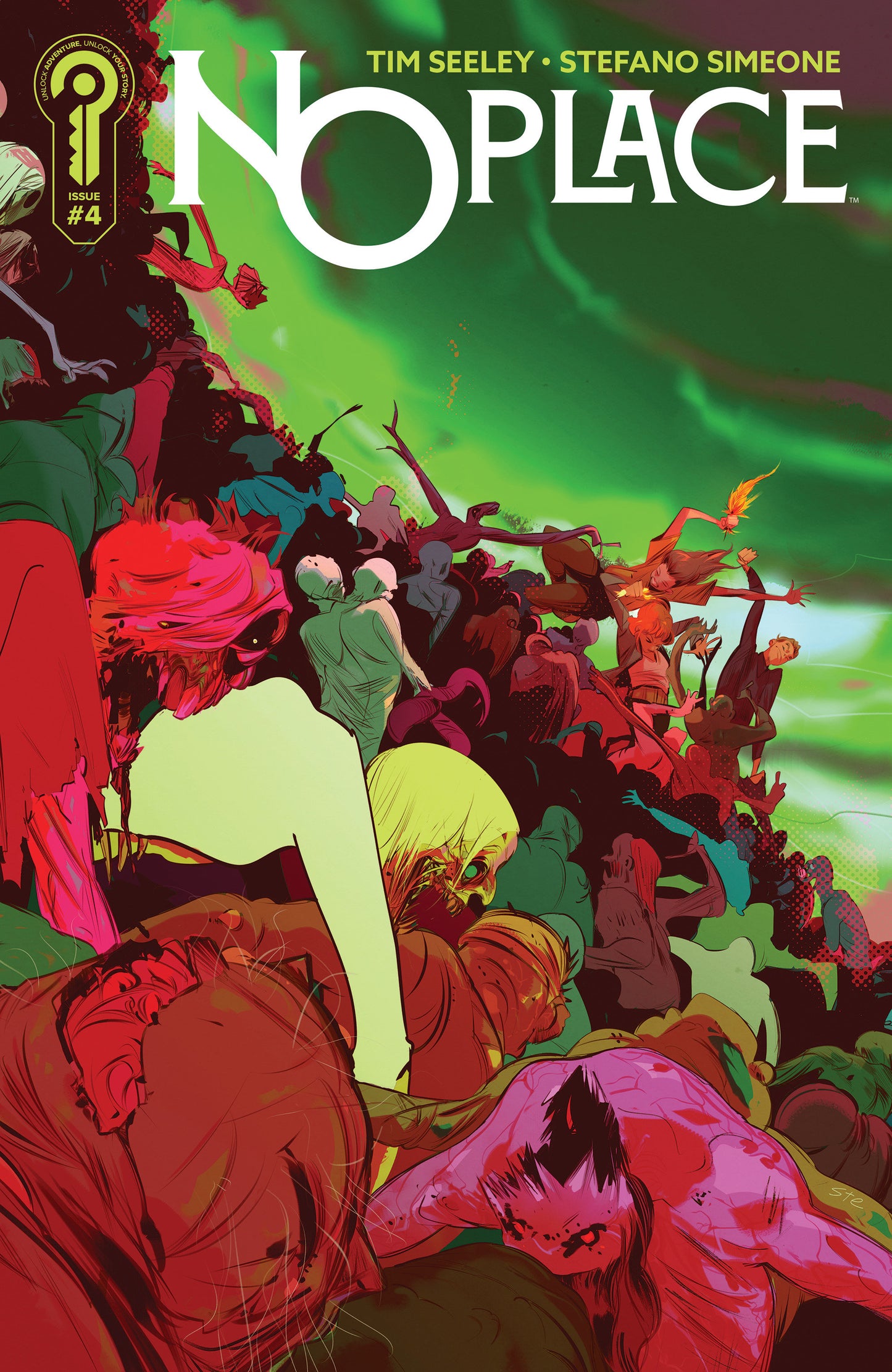 NO Place #4 Cover A Stefano Simeone (Order By 02/02/26) (Estimated In Store By 03/11/26)