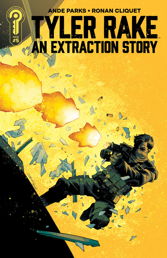 Tyler Rake: An Extraction Story #5 Cover A Declan Shalvey (Pre-Order by 08/10/26 | Est. In-Store: 09/16/26 | Ships after release)