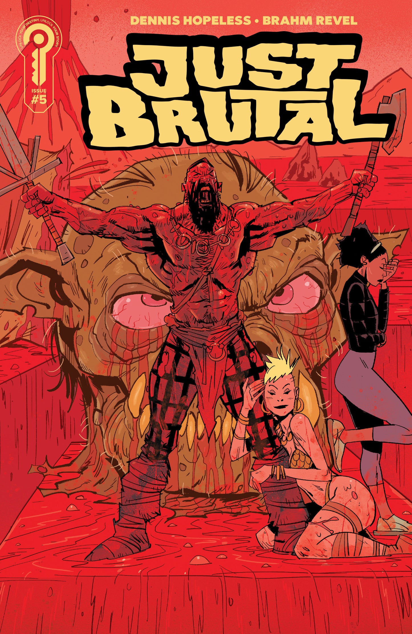 Just Brutal #5 Cover A Brahm Revel (Pre-Order by 07/06/26 | Est. In-Store: 08/12/26 | Ships after release)