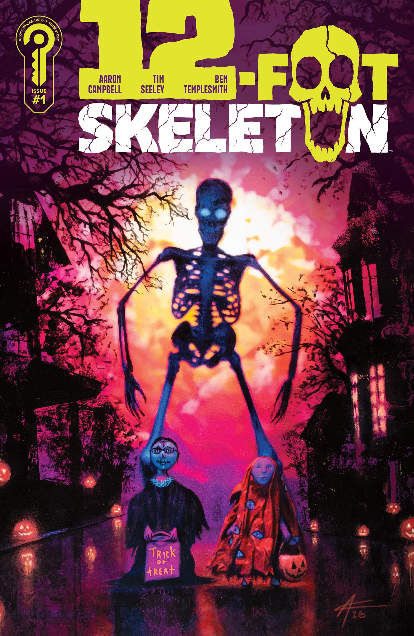 12-Foot Skeleton #1 Cover B Aaron Campbell (Pre-Order by 09/07/26 | Est. In-Store: 10/14/26 | Ships after release)