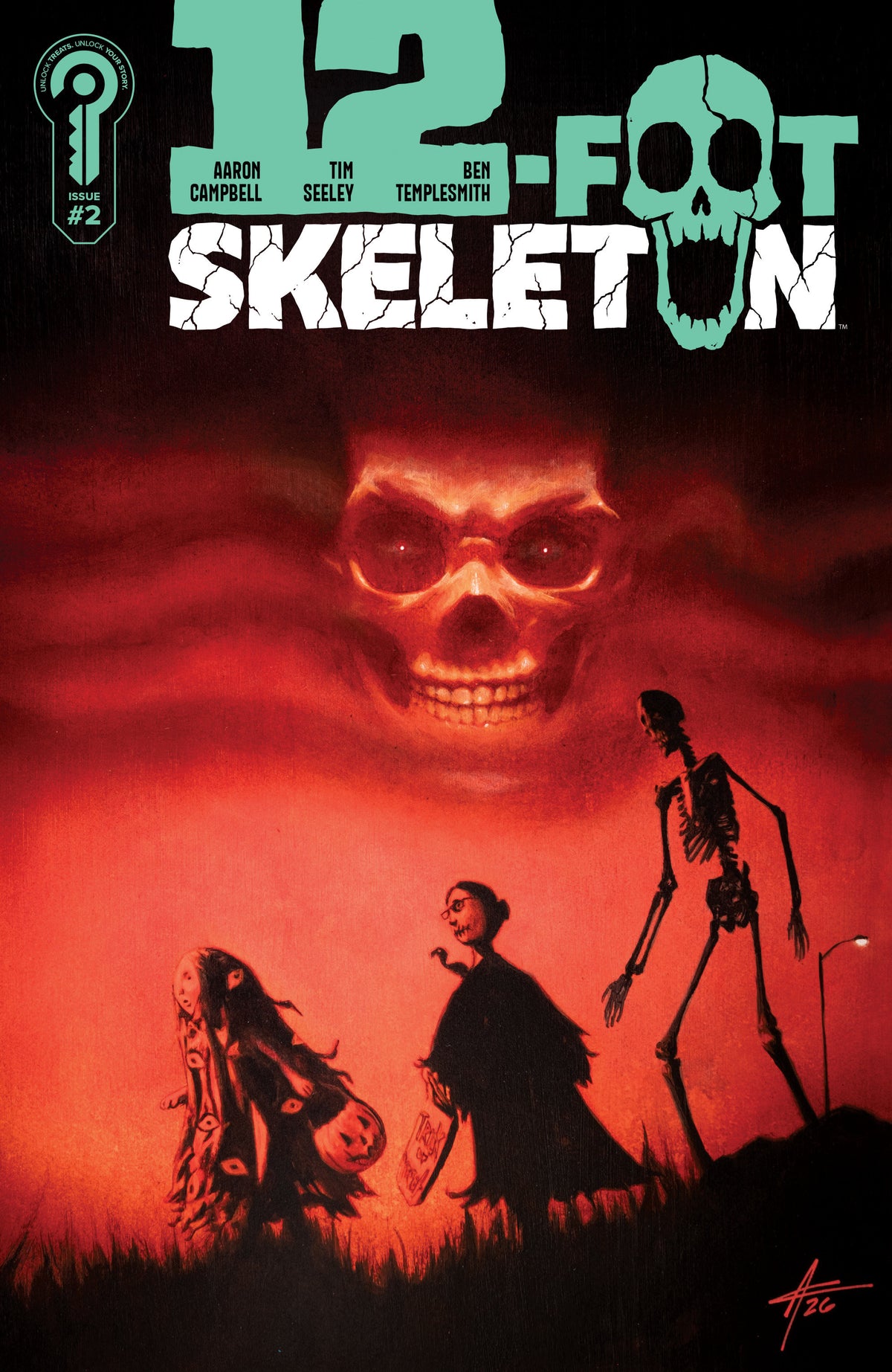 12-Foot Skeleton #2 Cover B Aaron Campbell (Pre-Order by 10/19/26 | Est. In-Store: 11/25/26 | Ships after release)