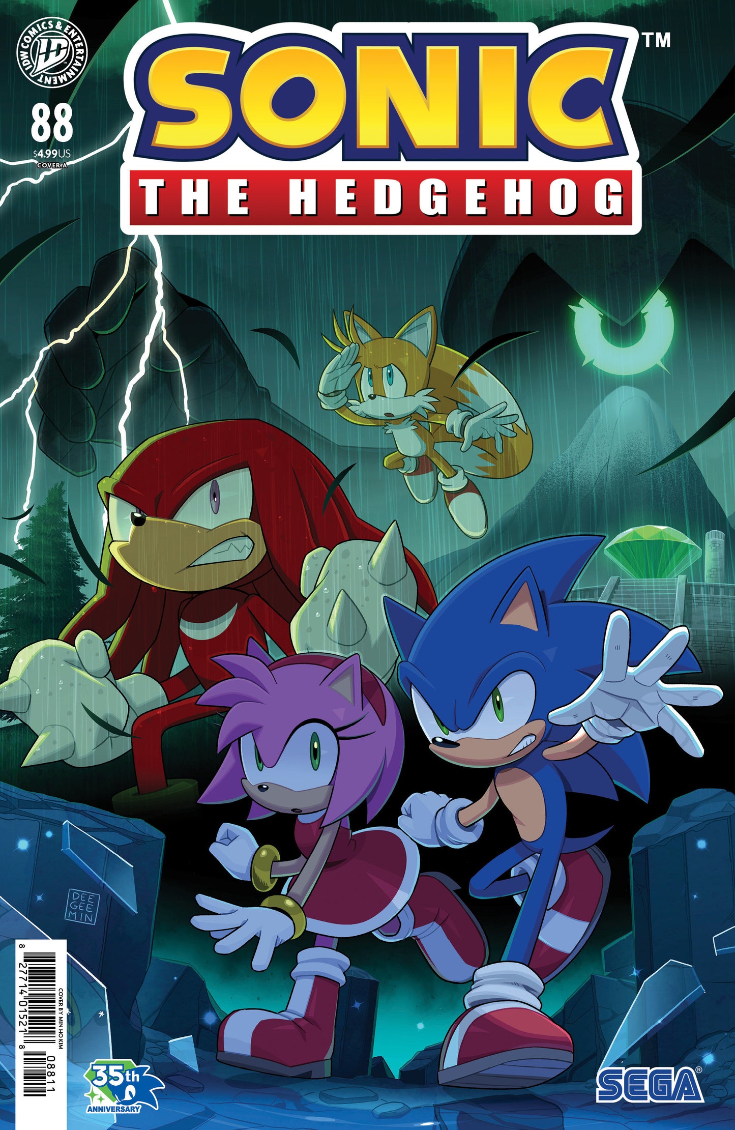 Sonic the Hedgehog #88 Cover A (Kim) (Pre-Order by 06/29/26 | Est. In-Store: 08/05/26 | Ships after release)