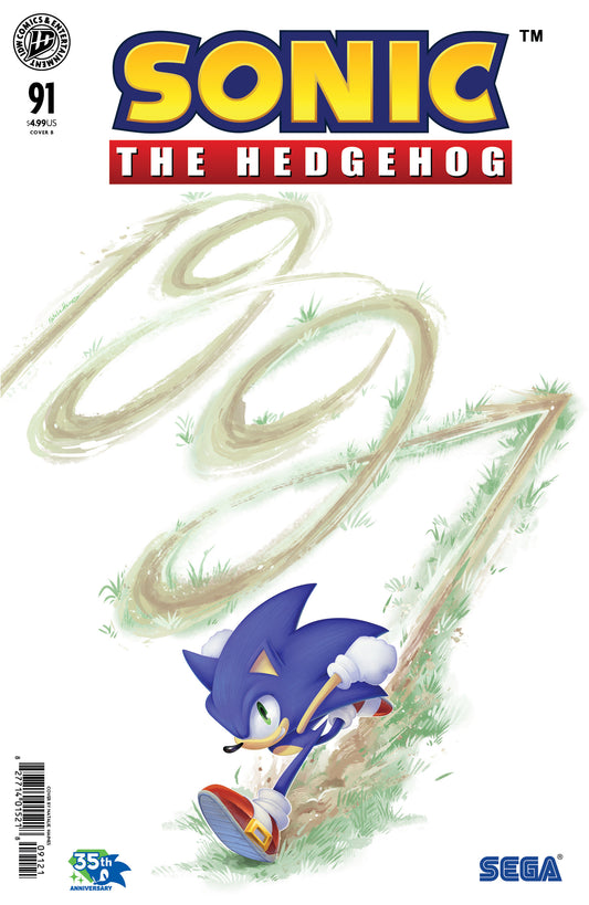 Sonic the Hedgehog #91 Variant B (Haines) (Pre-Order by 09/21/26 | Est. In-Store: 10/28/26 | Ships after release)