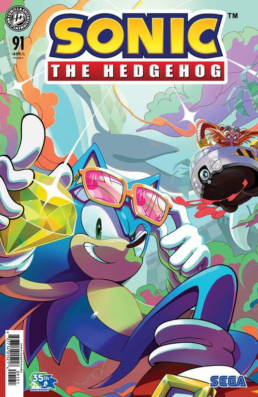 Sonic the Hedgehog #91 Variant C (Richards) (Pre-Order by 09/21/26 | Est. In-Store: 10/28/26 | Ships after release)